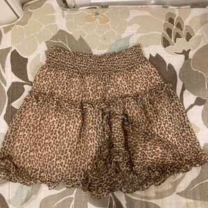 Urban Outfitters Cheeta Print Skirt